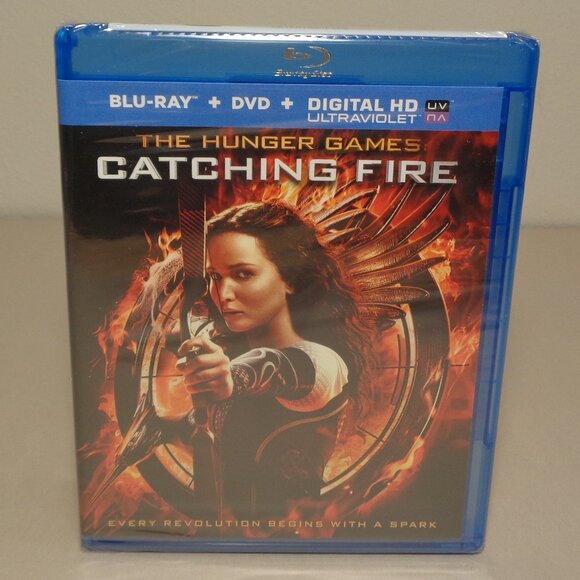 HUNGER GAMES Catching Fire / New Blu-ray Disc + DVD  + Digital HD Ultraviolet - Picture 4 of 10